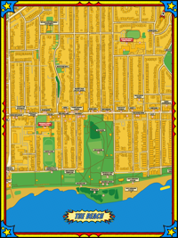 Comic Book map theme preview